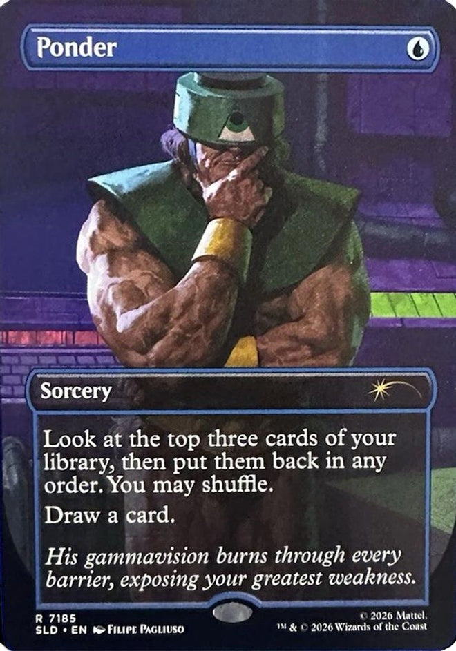 Ponder (7185) (SLD-7185) - Secret Lair Drop Series