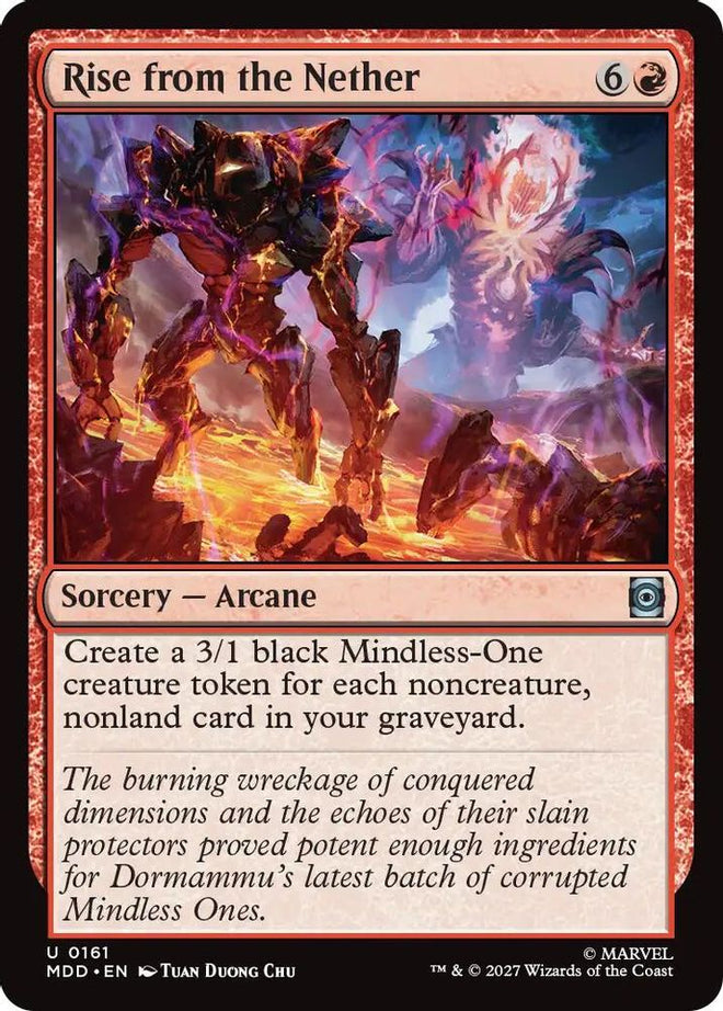 Rise from the Nether (MDD-161) - Marvel: Darkhold Destiny Foil