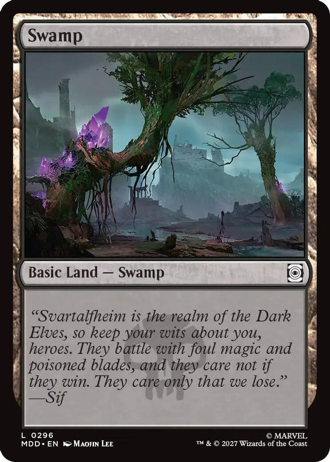 Swamp (0296) (MDD-296) - Marvel: Darkhold Destiny Foil