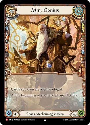 Min, Genius // Min, Mad (AMG001) - Armory Deck: Min Rainbow Foil