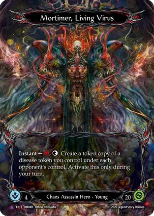 Mortimer, Living Virus (Marvel) (OBK001) - Outbreak Cold Foil