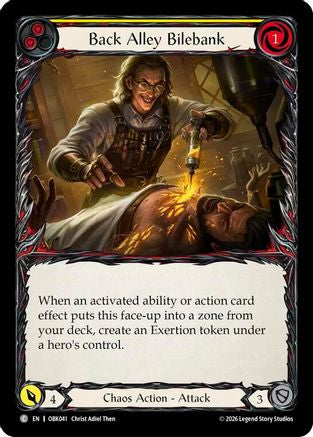 Back Alley Bilebank (OBK041) - Outbreak Rainbow Foil