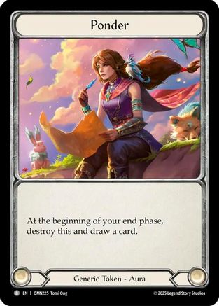 Ponder // Lightning Flow (OMN225) - Omens of the Third Age