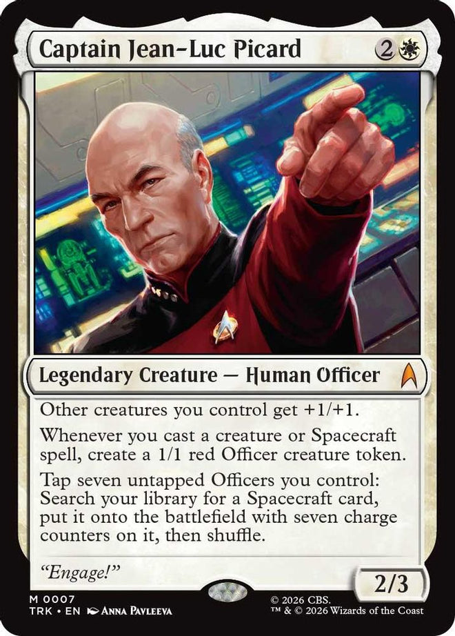 Captain Jean-Luc Picard (TRK-007) - Star Trek