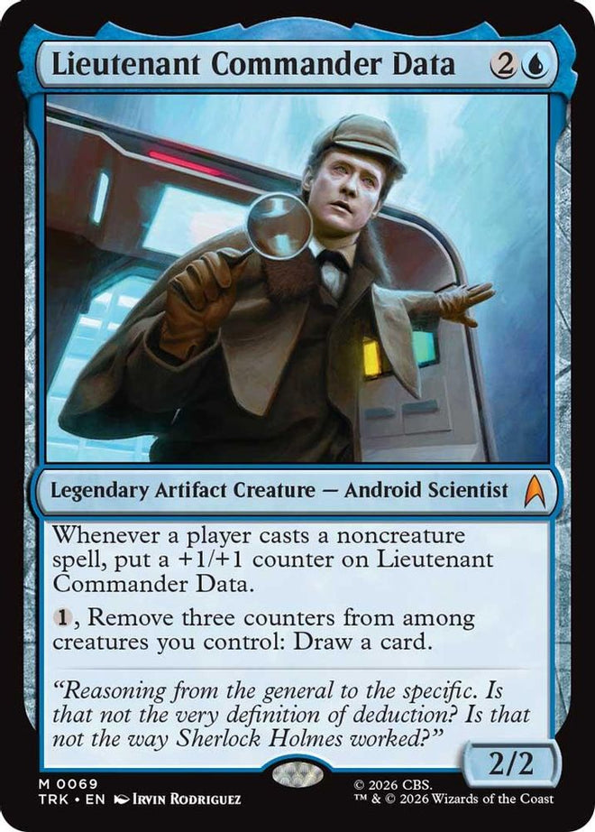 Lieutenant Commander Data (TRK-069) - Star Trek Foil