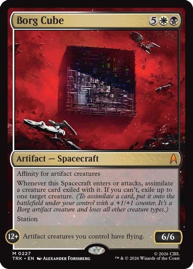 Borg Cube (TRK-227) - Star Trek