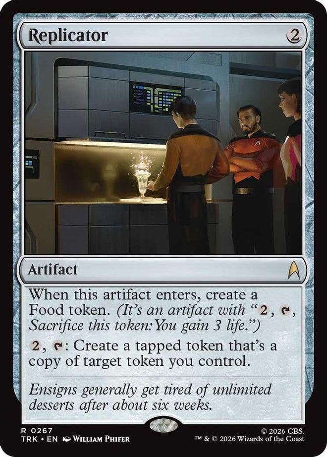 Replicator (TRK-267) - Star Trek Foil