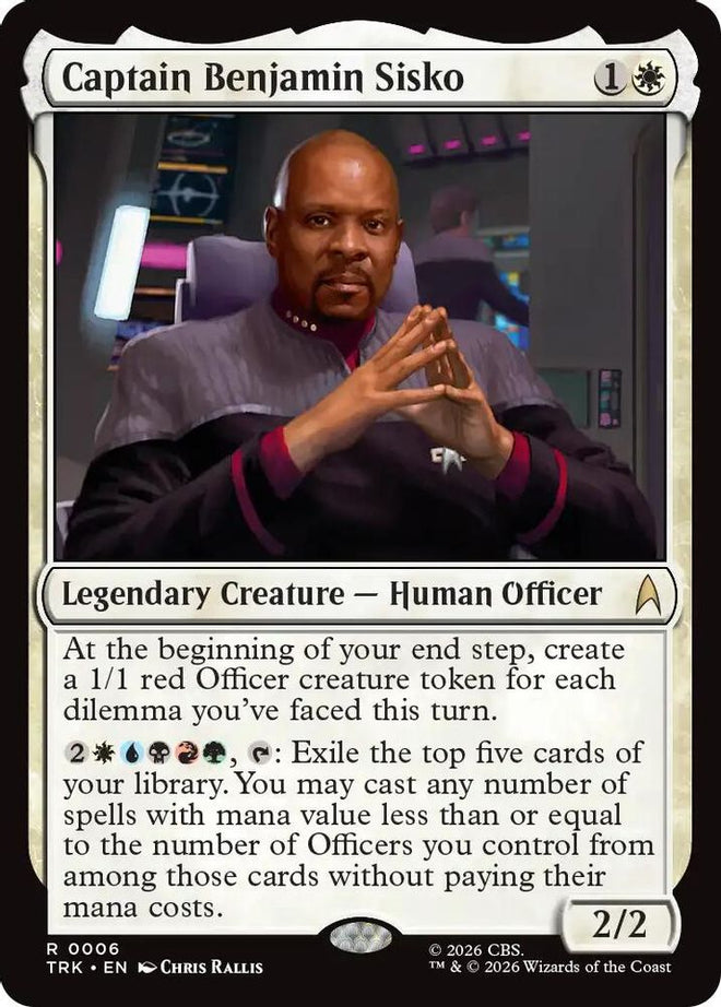 Captain Benjamin Sisko (TRK-006) - Star Trek