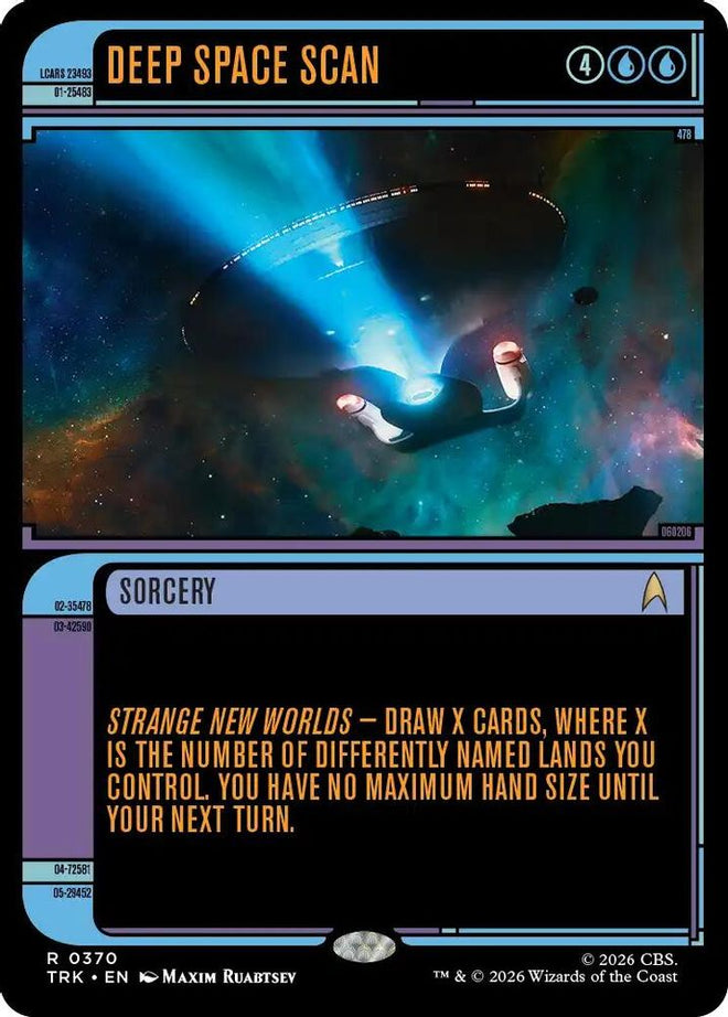 Deep Space Scan (Showcase) (TRK-370) - Star Trek