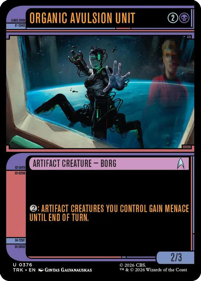 Organic Avulsion Unit (Showcase) (TRK-376) - Star Trek Foil