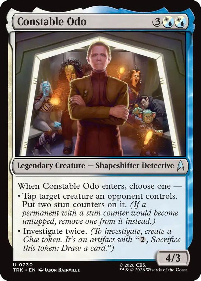 Constable Odo (TRK-230) - Star Trek Foil