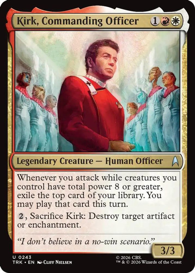 Kirk, Commanding Officer (TRK-243) - Star Trek