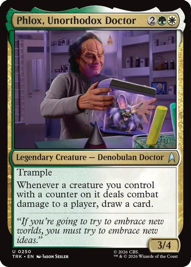 Phlox, Unorthodox Doctor (TRK-250) - Star Trek
