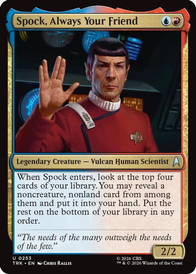 Spock, Always Your Friend (TRK-253) - Star Trek