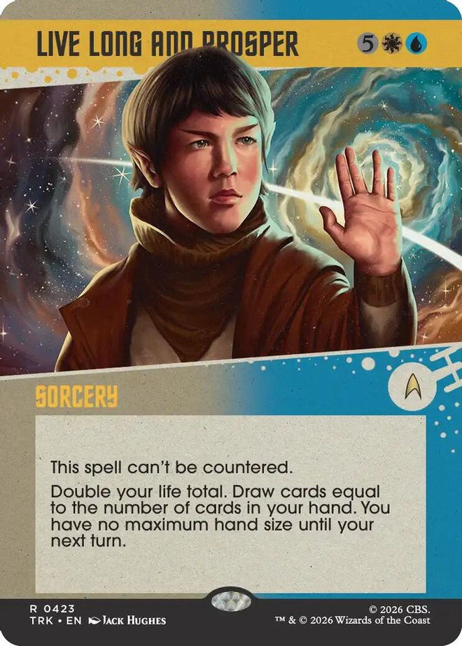 Live Long and Prosper (Showcase) (TRK-423) - Star Trek