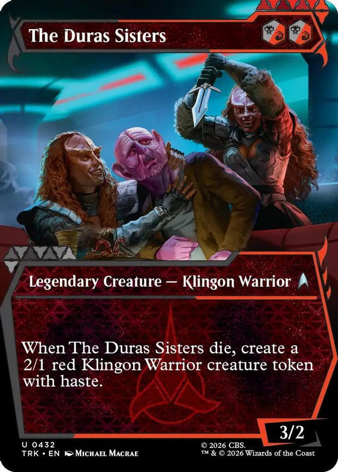 The Duras Sisters (Showcase) (TRK-432) - Star Trek