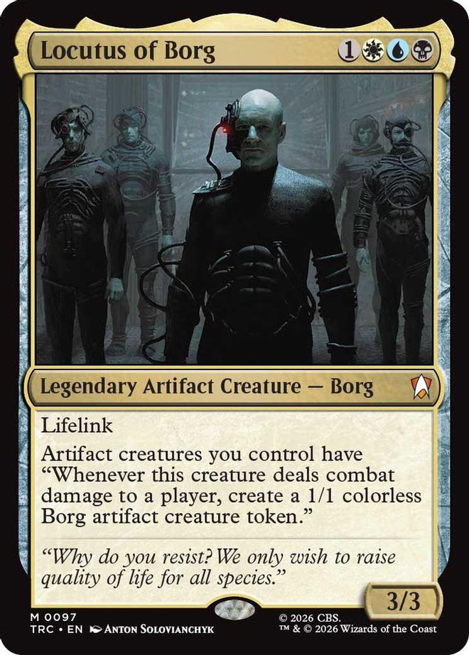 Locutus of Borg (TRC-097) - Commander: Star Trek