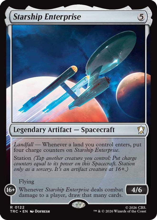 Starship Enterprise (TRC-122) - Commander: Star Trek