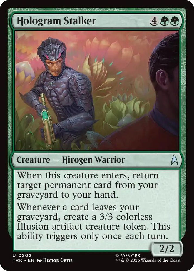 Hologram Stalker (TRK-202) - Star Trek Foil
