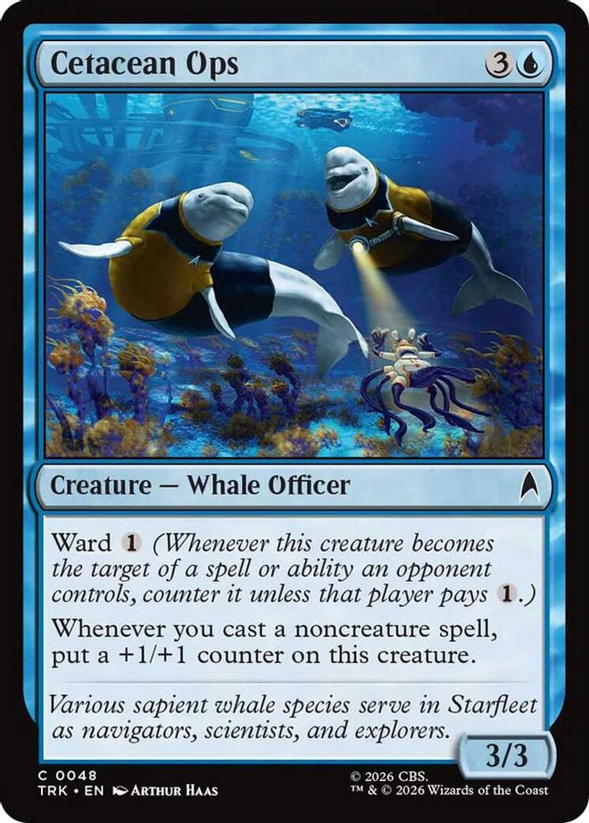 Cetacean Ops (TRK-048) - Star Trek Foil