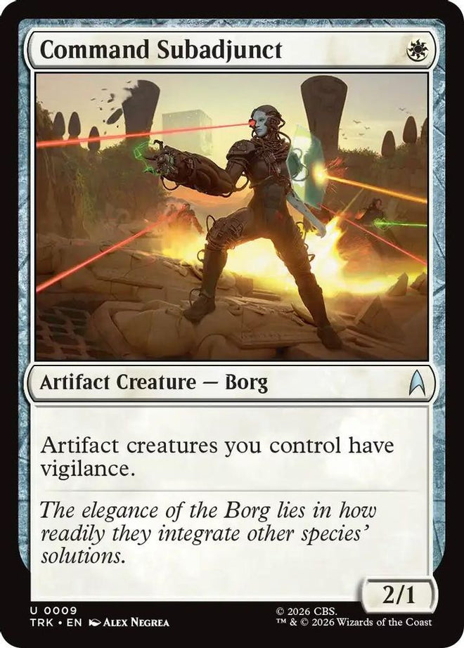 Command Subadjunct (TRK-009) - Star Trek Foil