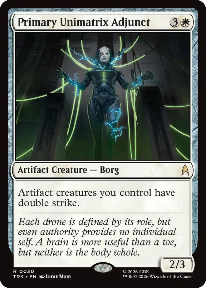Primary Unimatrix Adjunct (TRK-030) - Star Trek Foil