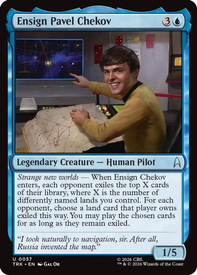 Ensign Pavel Chekov (TRK-057) - Star Trek
