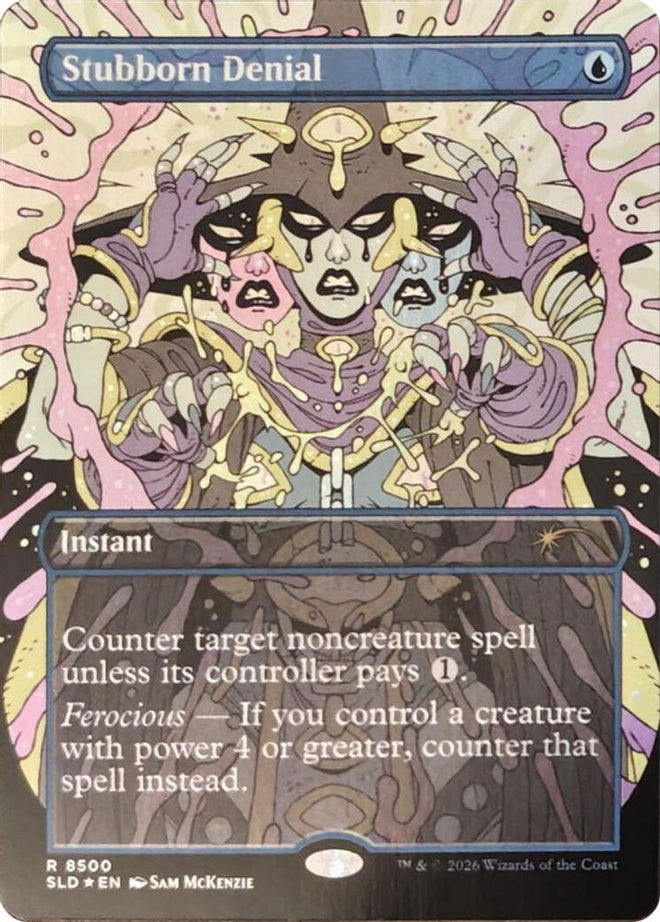 Stubborn Denial (SLD-8500) - Secret Lair Drop Series Foil