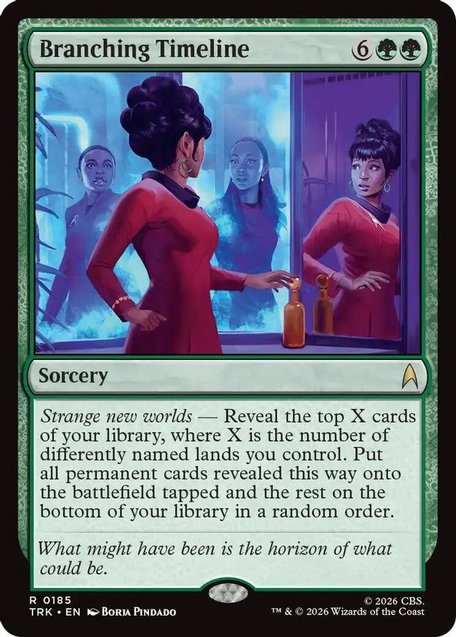 Branching Timeline (TRK-185) - Star Trek