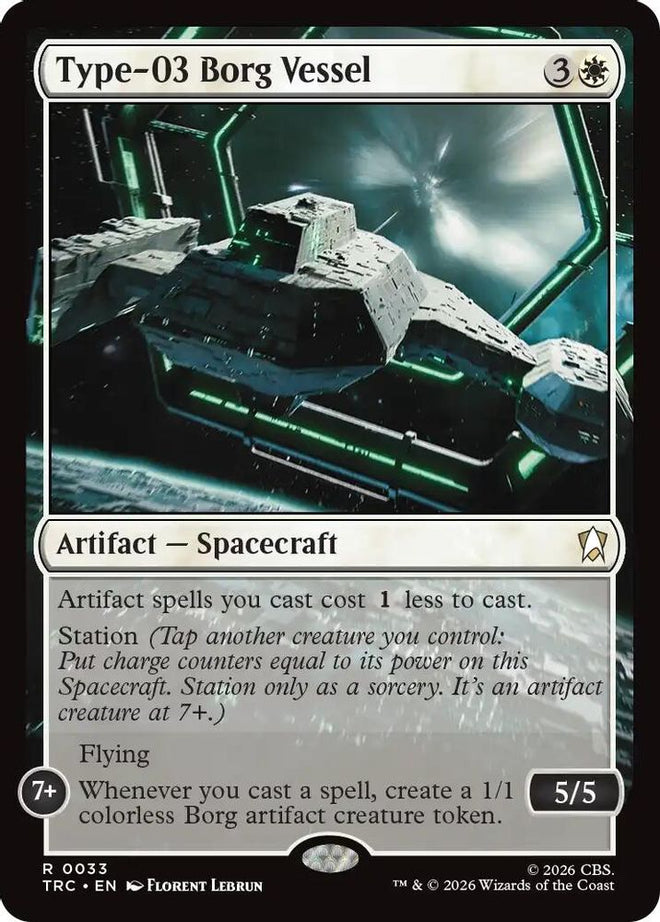 Type-03 Borg Vessel (TRC-033) - Commander: Star Trek