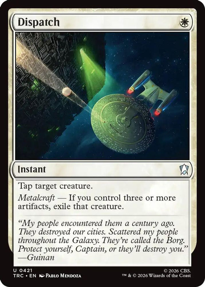 Dispatch (TRC-421) - Commander: Star Trek