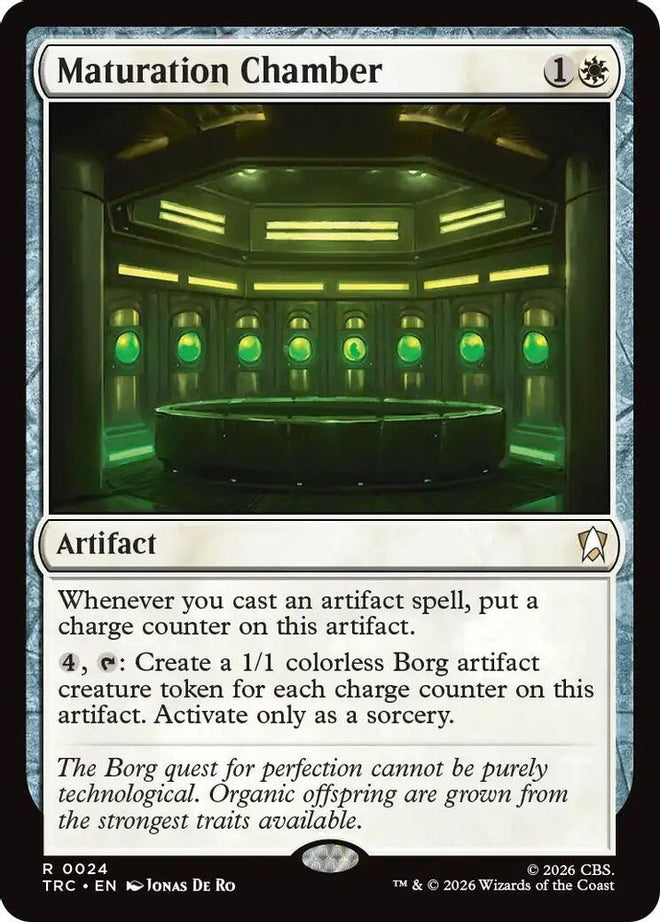 Maturation Chamber (Surge Foil) (TRC-024) - Commander: Star Trek Foil