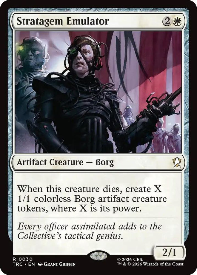 Stratagem Emulator (Surge Foil) (TRC-030) - Commander: Star Trek Foil
