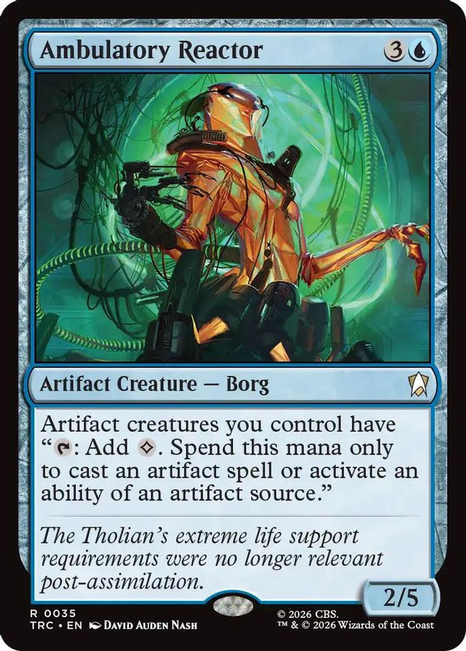 Ambulatory Reactor (TRC-035) - Commander: Star Trek