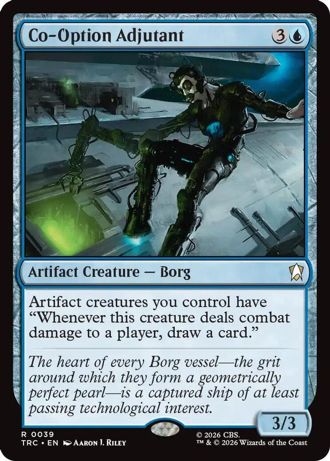 Co-Option Adjutant (Surge Foil) (TRC-039) - Commander: Star Trek Foil