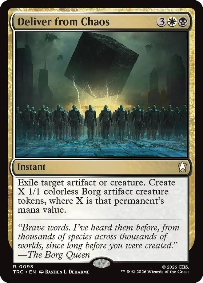 Deliver from Chaos (TRC-093) - Commander: Star Trek