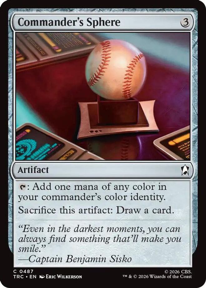 Commander's Sphere (TRC-487) - Commander: Star Trek