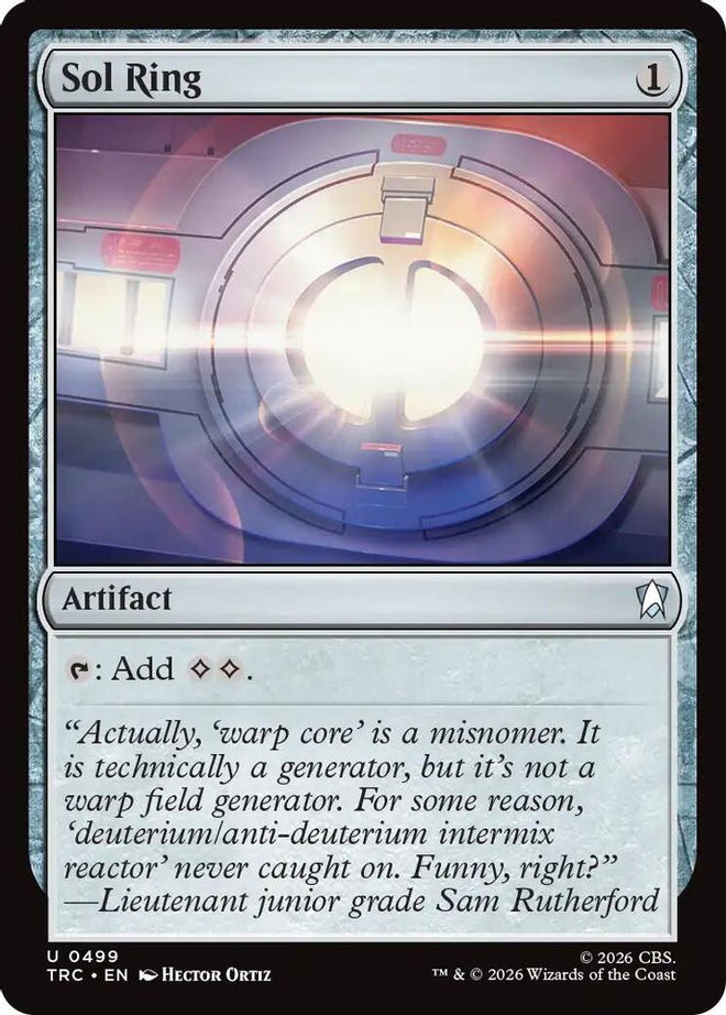 Sol Ring (TRC-499) - Commander: Star Trek
