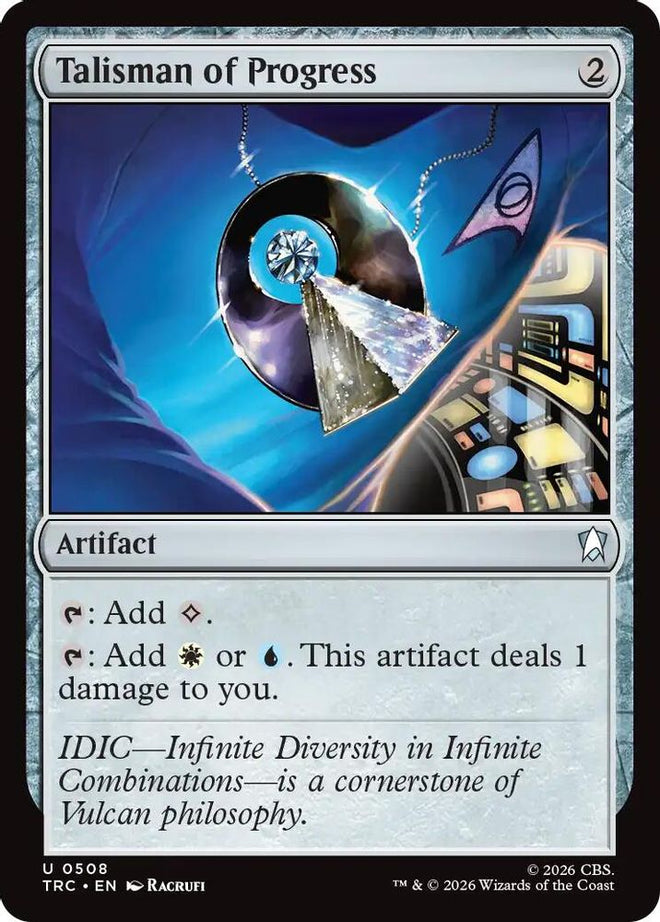Talisman of Progress (TRC-508) - Commander: Star Trek