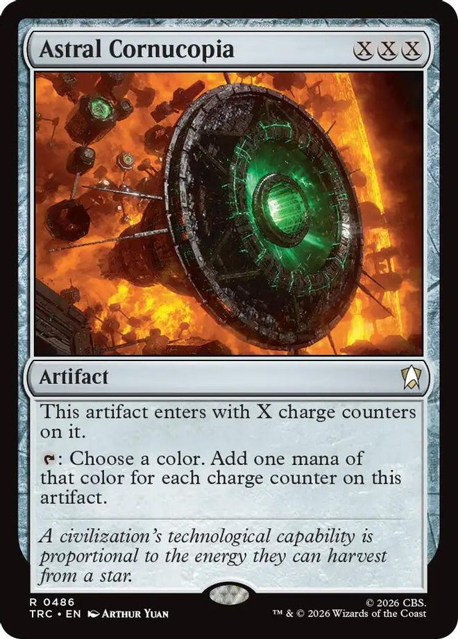 Astral Cornucopia (Surge Foil) (TRC-486) - Commander: Star Trek Foil