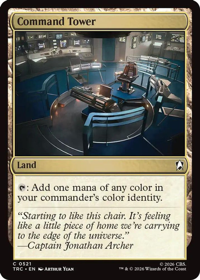 Command Tower (TRC-521) - Commander: Star Trek