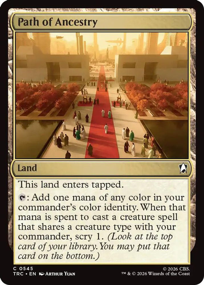 Path of Ancestry (TRC-545) - Commander: Star Trek