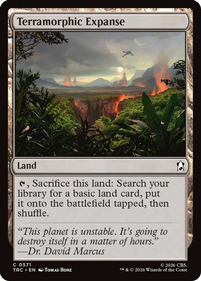 Terramorphic Expanse (Surge Foil) (TRC-571) - Commander: Star Trek Foil