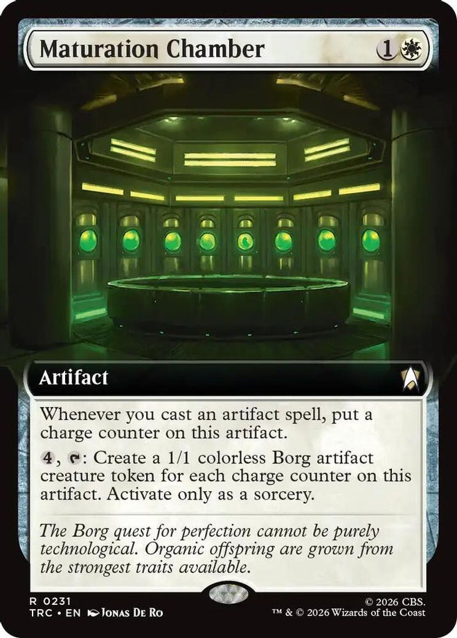 Maturation Chamber (Extended Art) (TRC-231) - Commander: Star Trek