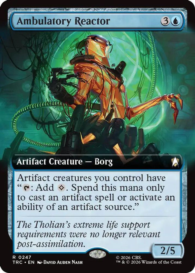 Ambulatory Reactor (Extended Art) (TRC-247) - Commander: Star Trek