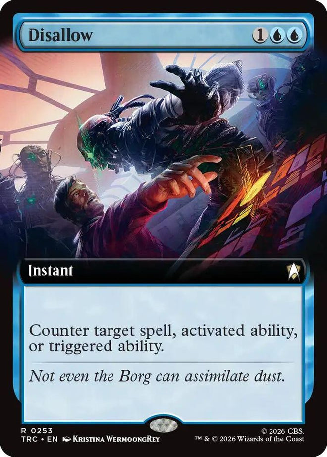 Disallow (Extended Art) (TRC-253) - Commander: Star Trek