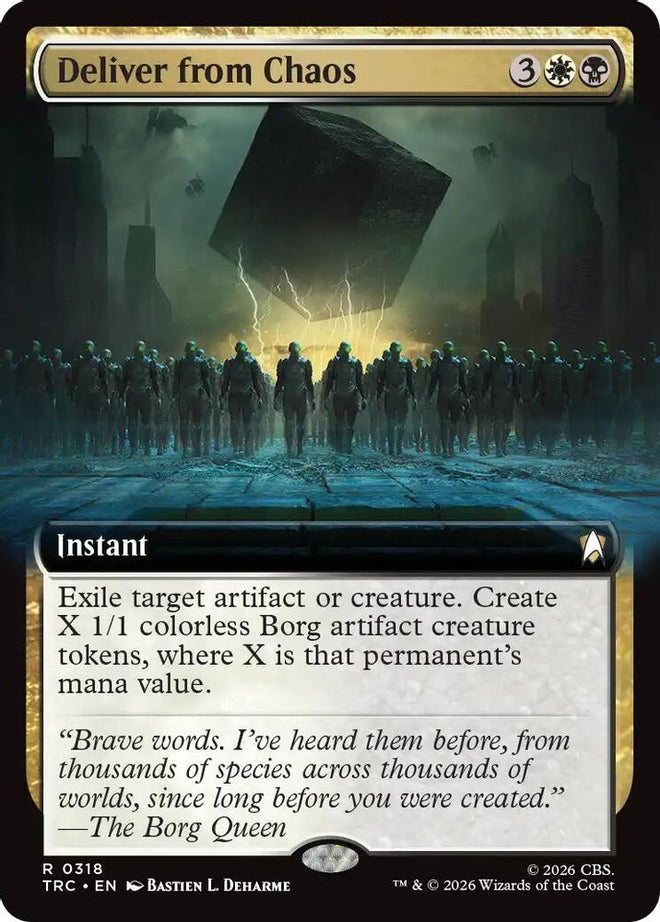 Deliver from Chaos (Extended Art) (TRC-318) - Commander: Star Trek