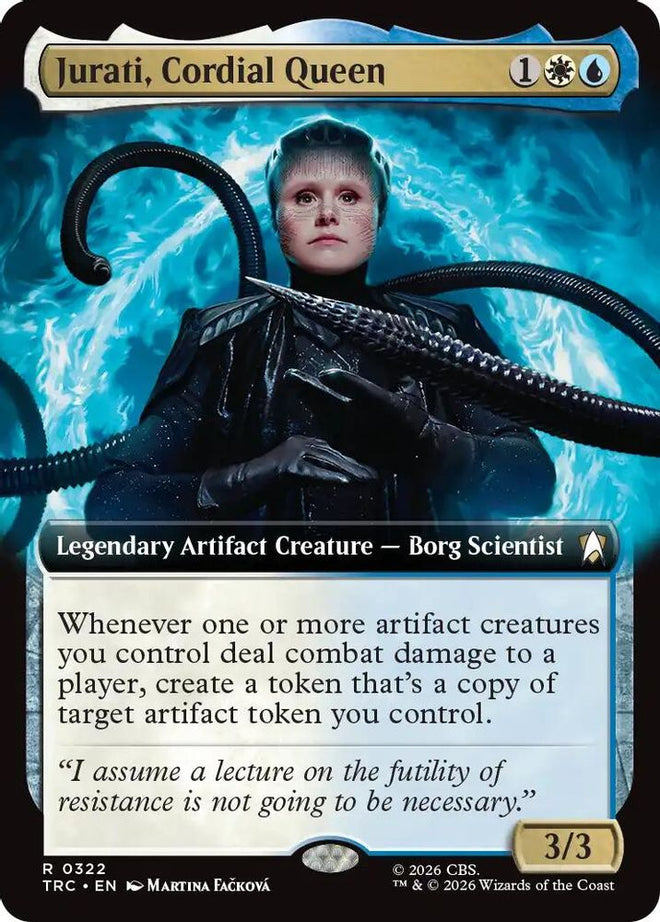 Jurati, Cordial Queen (Extended Art) (TRC-322) - Commander: Star Trek