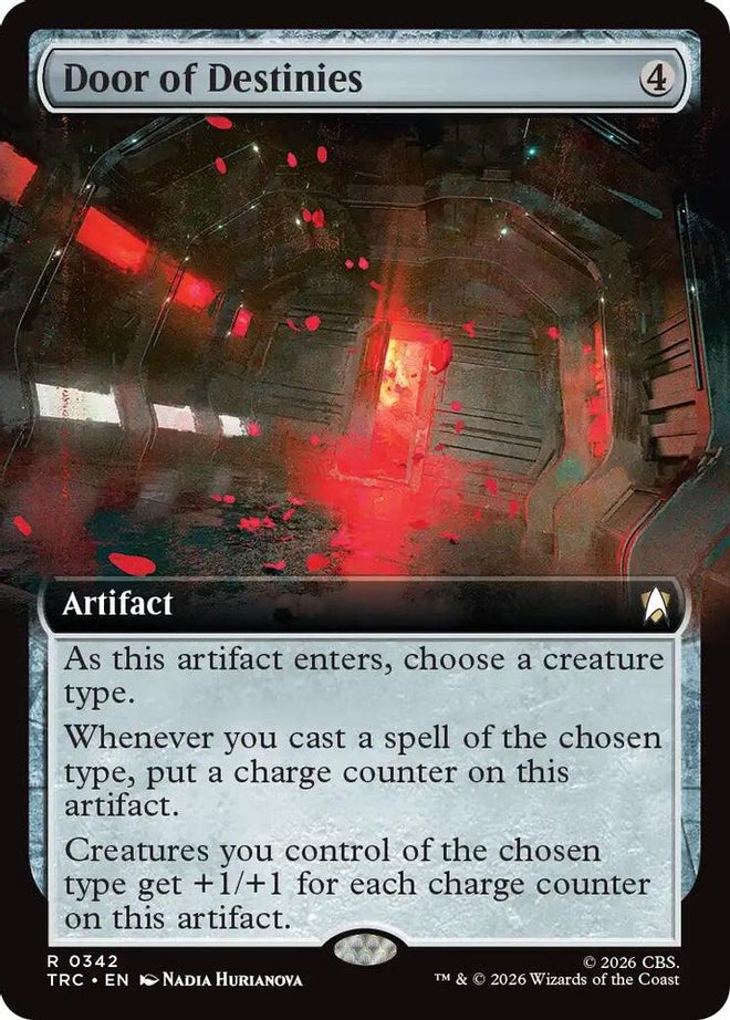 Door of Destinies (Extended Art) (TRC-342) - Commander: Star Trek