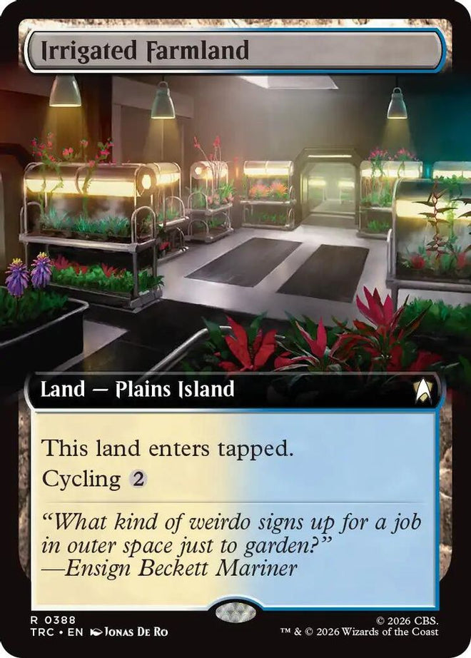 Irrigated Farmland (Extended Art) (TRC-388) - Commander: Star Trek